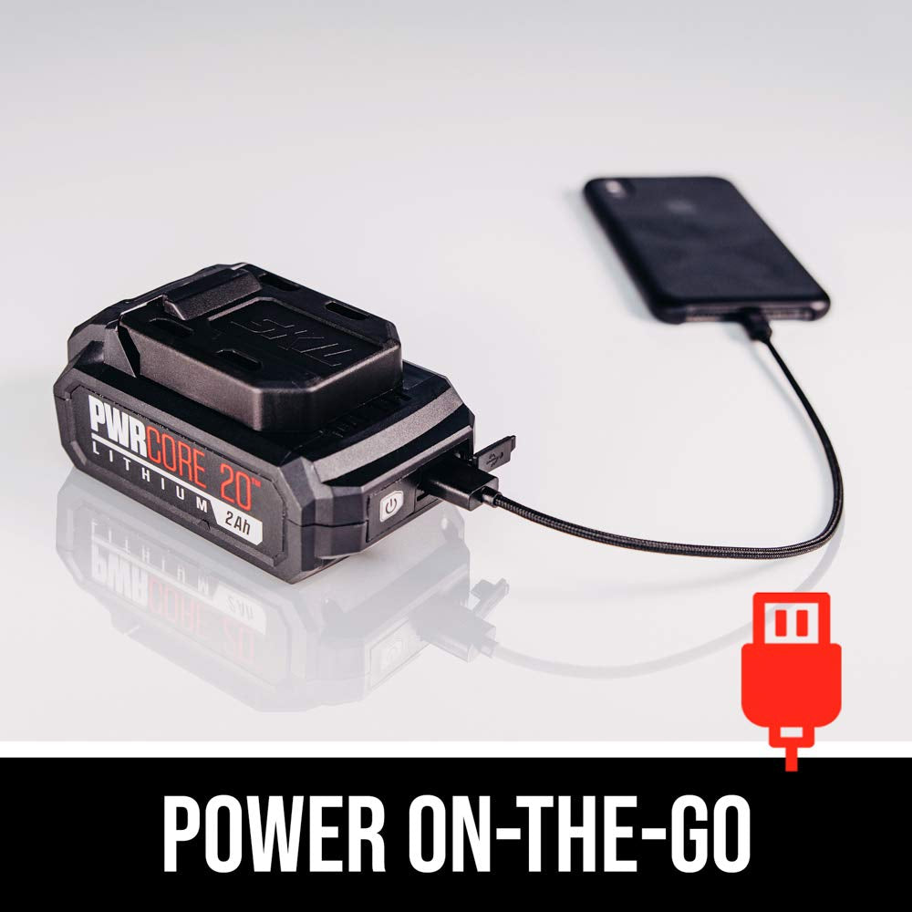 20V PWR CORE 20 Brushless 1/2-inch Drill Driver.