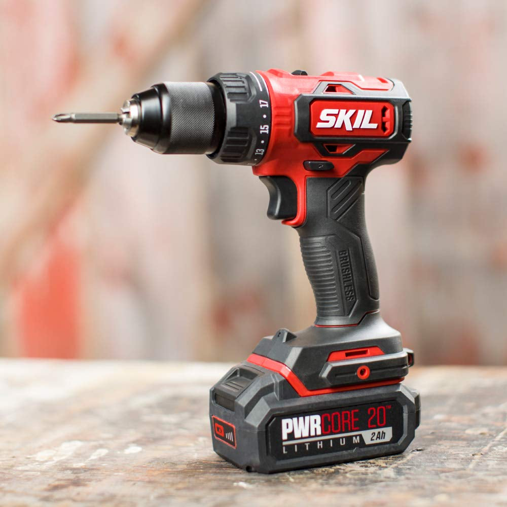 20V PWR CORE 20 Brushless 1/2-inch Drill Driver.