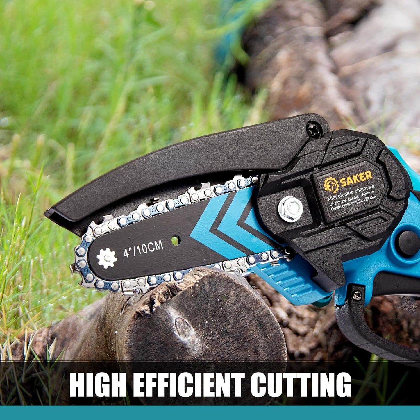 Mini Chainsaw,Portable Electric Chainsaws Cordless,Handheld Chain Saw Pruning Shears Chain Saws for Tree Branches,Courtyard,Household and Garden,Christmas Gifts for Men Dad Husband Women