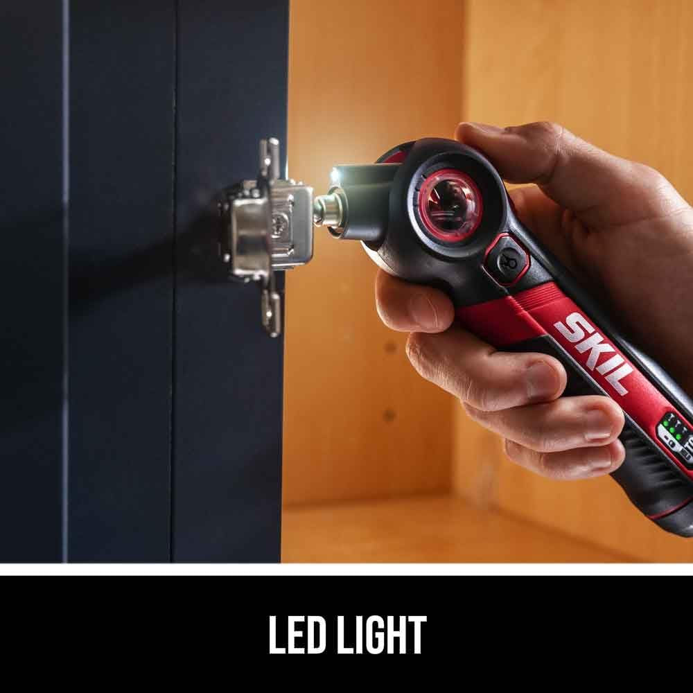 4V Rechargeable Twist 2.0 Screwdriver with Pivoting Head