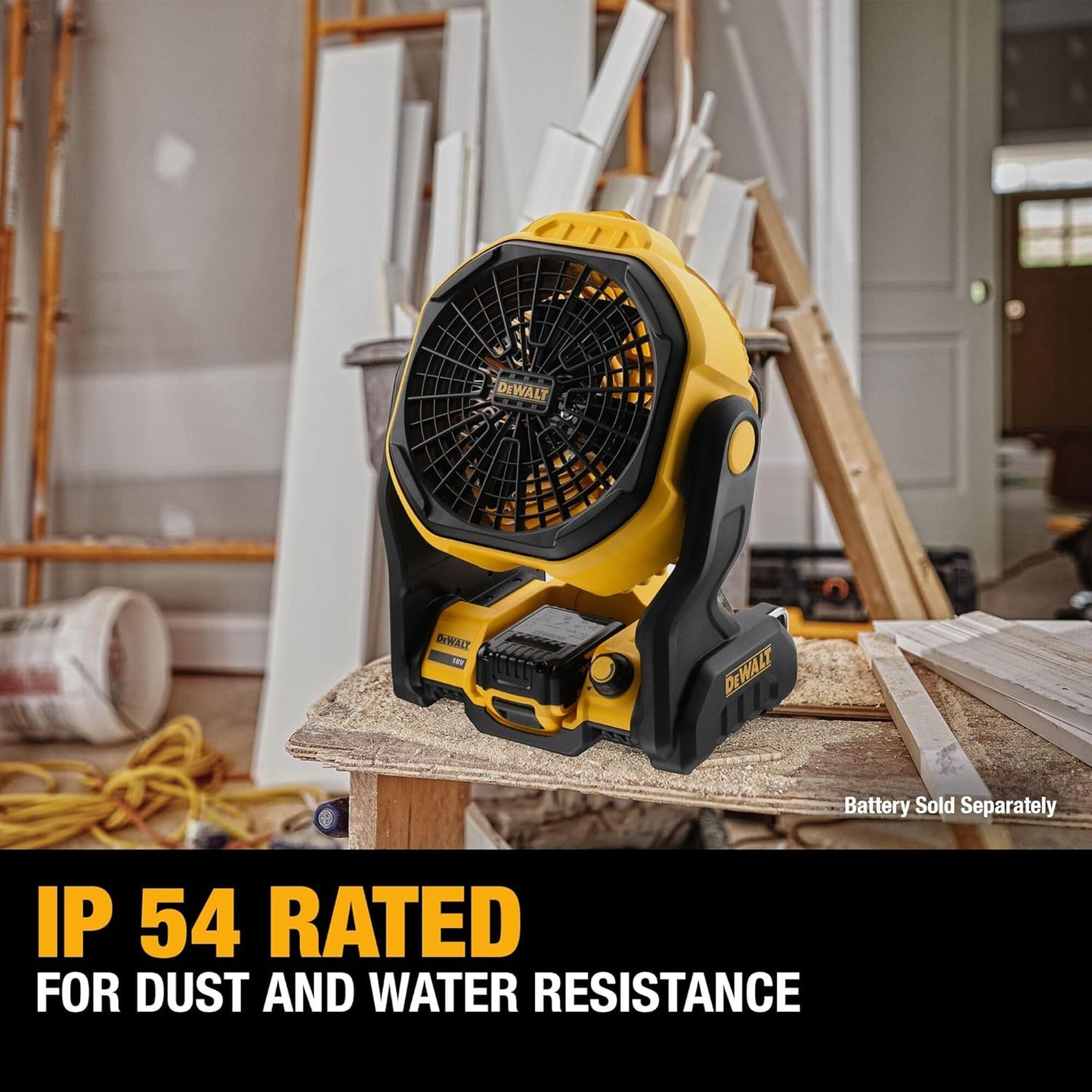 20V Max Cordless Construction Fan
