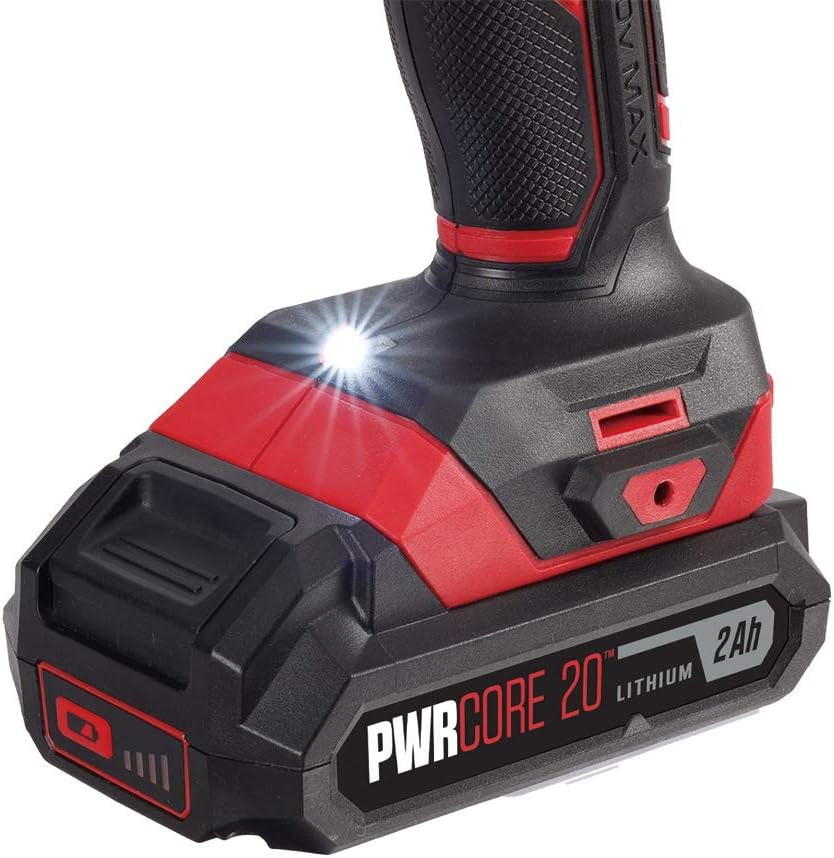 20V 2-Tool Combo Kit: 20V Cordless Drill Driver and Impact Driver.