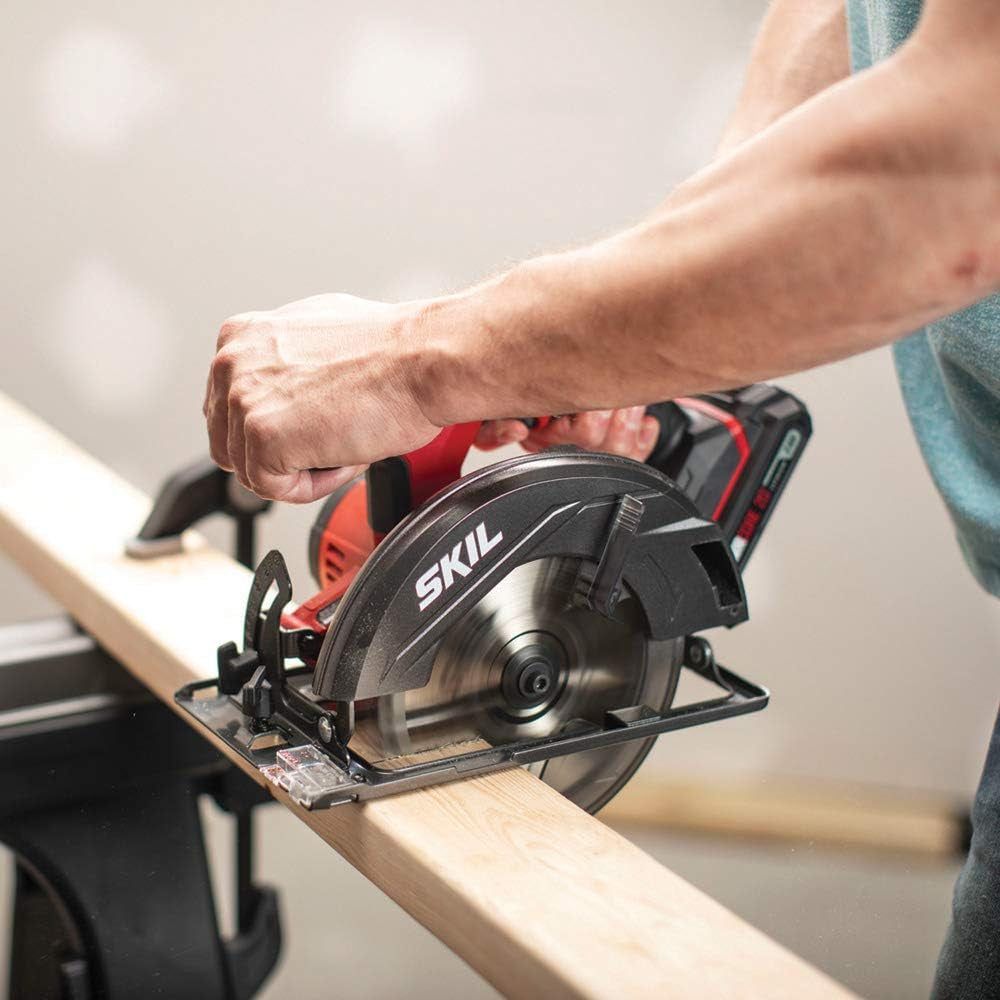 20V 4-Tool Combo Kit: 20V Cordless Drill/Driver, Reciprocating Saw, Circular Saw, and Spotlight.