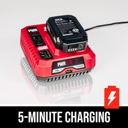 PWR CORE 12 12V Brushless 5-Tool Compact Combo Kit.
