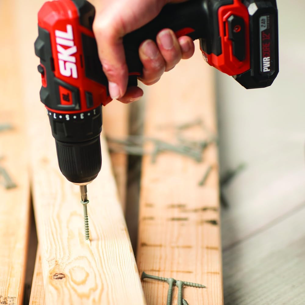 2-Tool Combo Kit: 12V 1/2-inch Cordless Drill Driver and 12-inch Digital Level.
