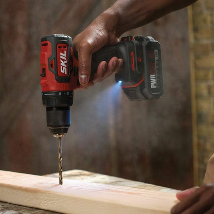 2-Tool Combo Kit: 20V PWR CORE 20 Cordless Brushless Drill Driver and Cordless Circular Saw.