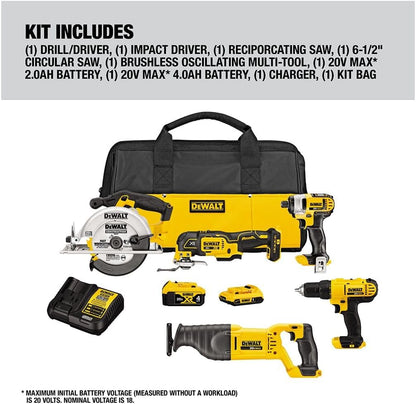 5-Tool Power Combo Kit
