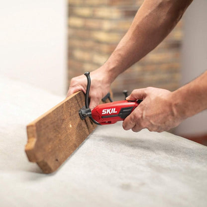 4V Rechargeable Cordless Screwdriver with Pivoting Handle