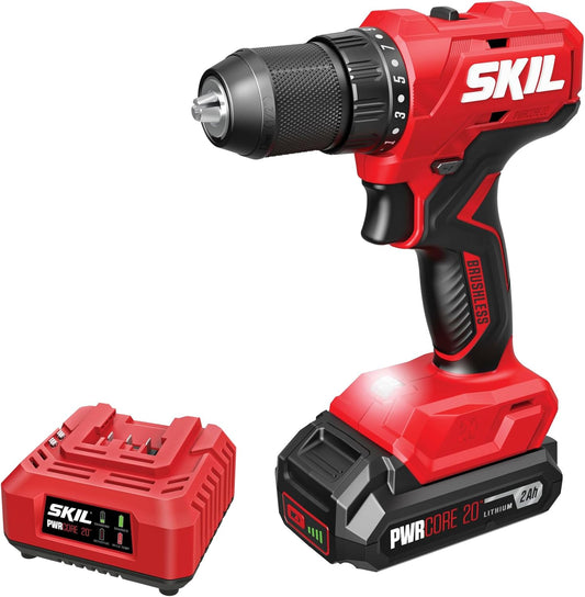 20V 1/2" Drill Driver Kit with 2Ah Battery
