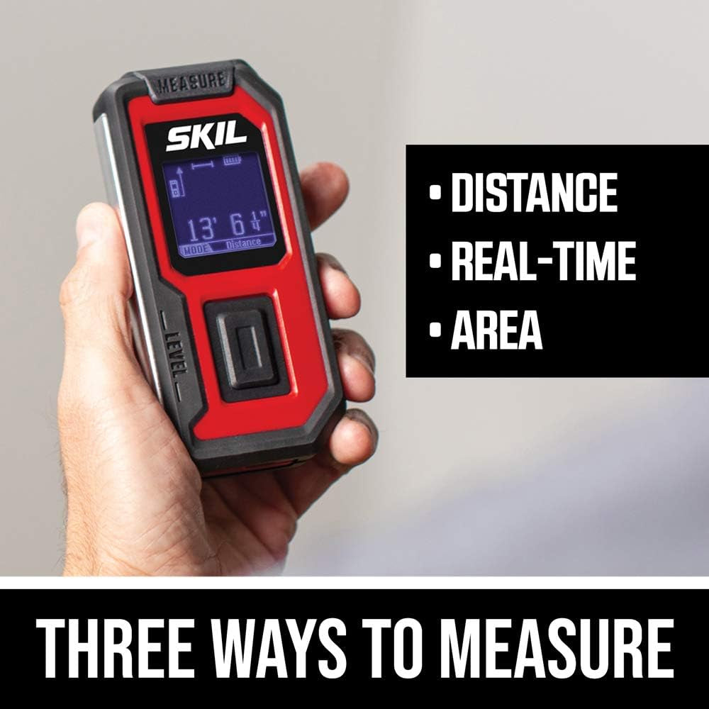 2-Tool Combo Kit: Pwrcore 12 12V 1/2-Inch Cordless Drill/Driver, Laser Distance Meter, and 30-Meter Level