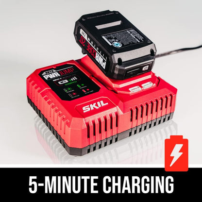 20V Compact Impact Driver Kit, 1/4" Hex, 3 Speed, Halo Light, and One-Hand Chuck.