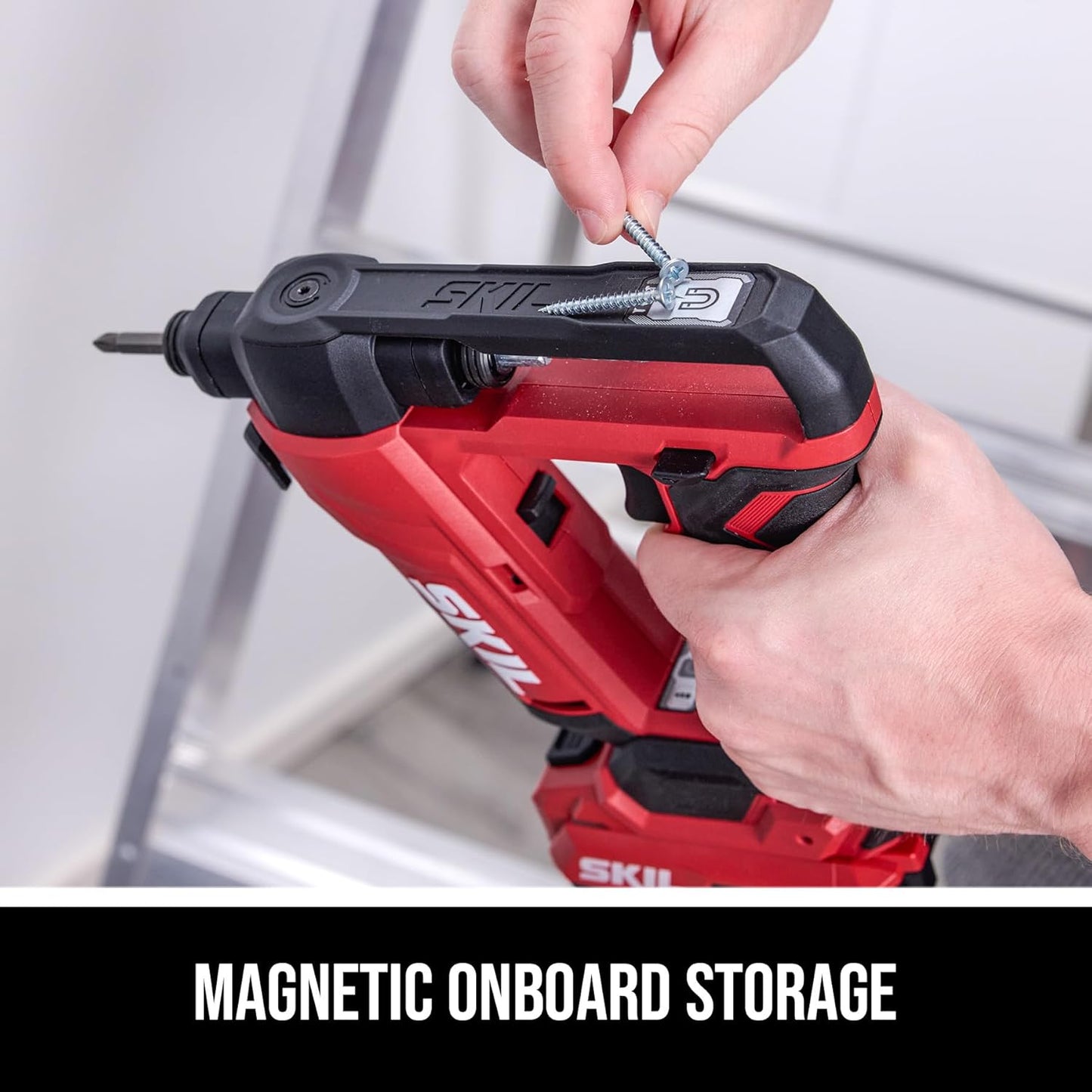 Compact Brushless Flip Drill Driver with Double Collect Flip Head