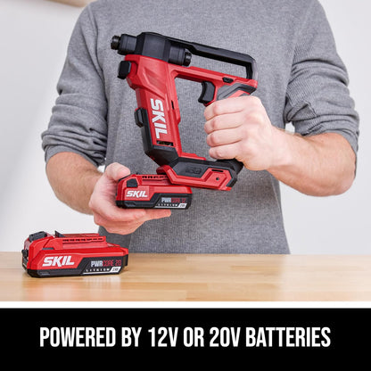 Compact Brushless Flip Drill Driver with Double Collect Flip Head
