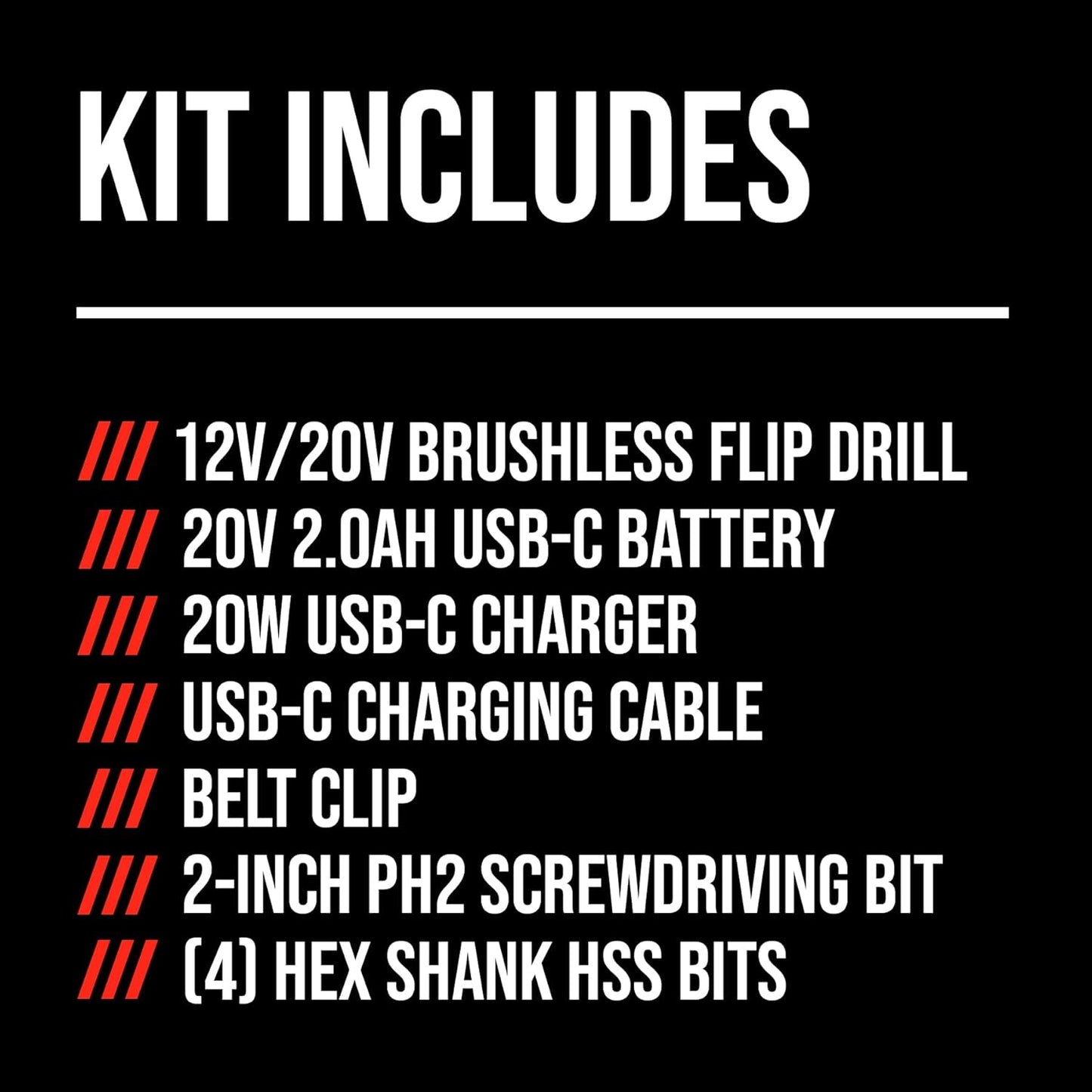Compact Brushless Flip Drill Driver with Double Collect Flip Head