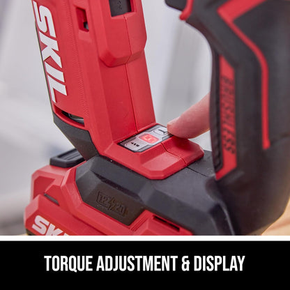 Compact Brushless Flip Drill Driver with Double Collect Flip Head