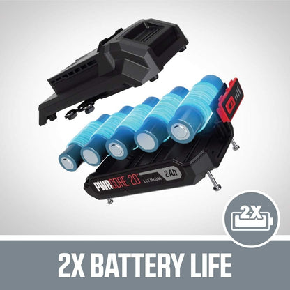 20V 2-Tool Combo Kit: 20V Cordless Drill Driver and Impact Driver.