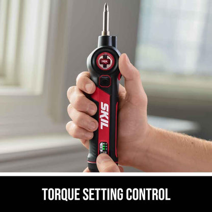4V Rechargeable Twist 2.0 Screwdriver with Pivoting Head