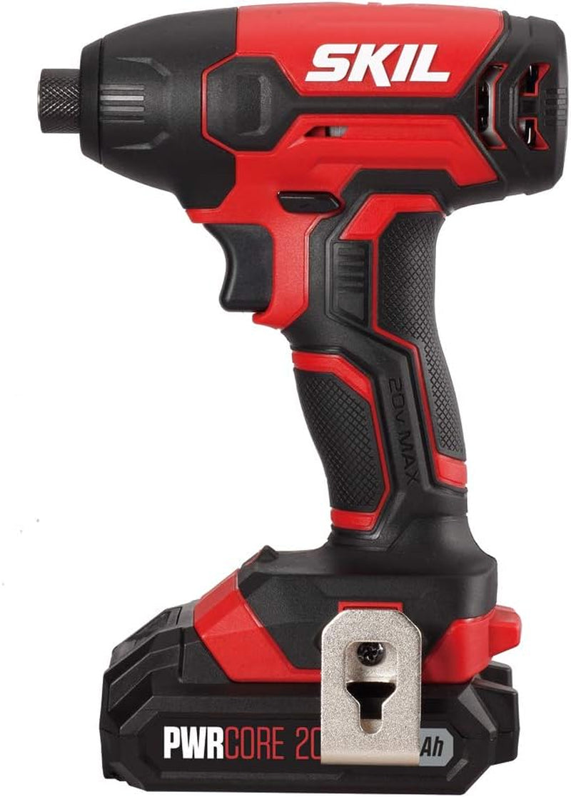 20V 2-Tool Combo Kit: 20V Cordless Drill Driver and Impact Driver.