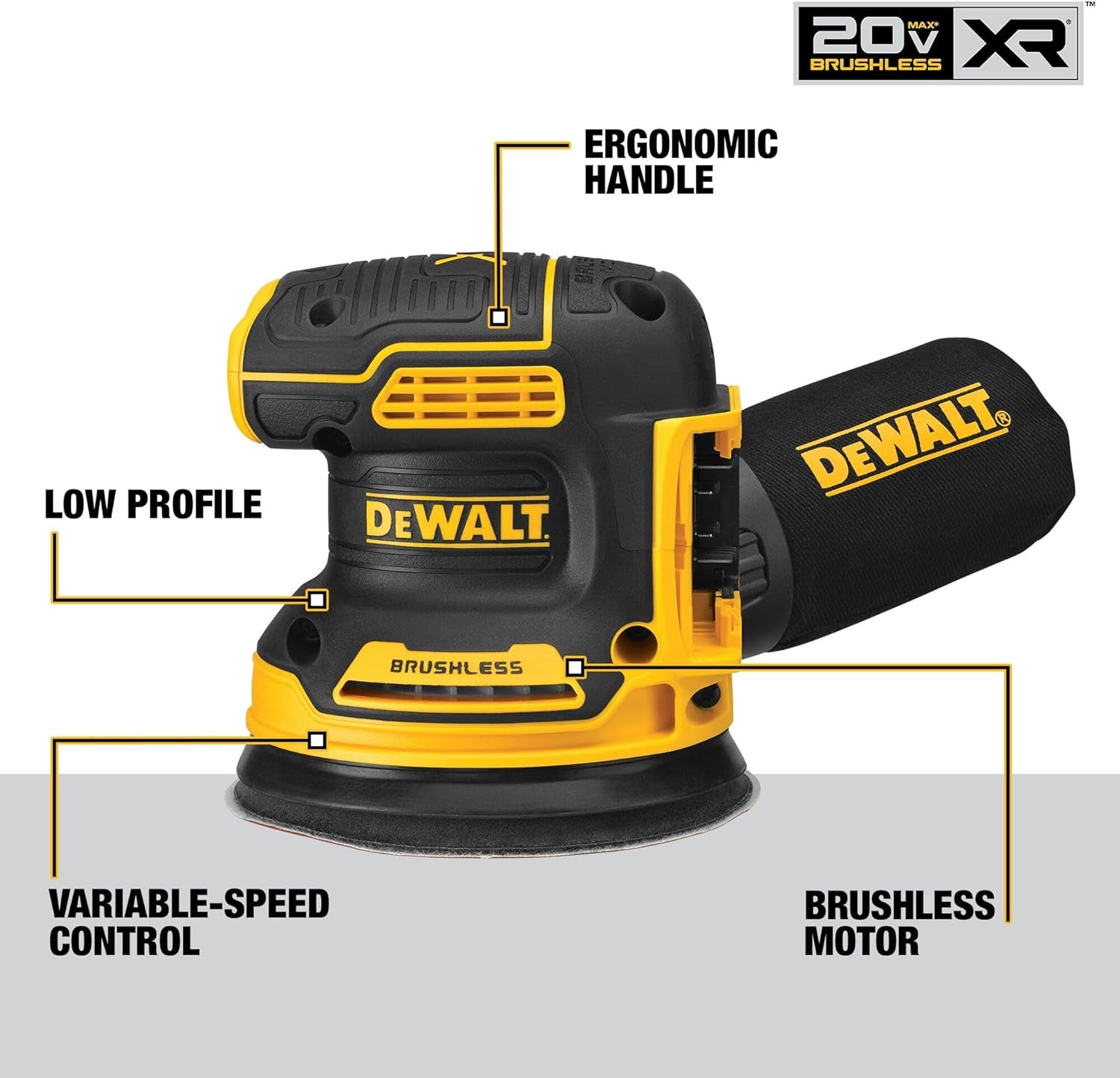 20V Max Orbital Sander