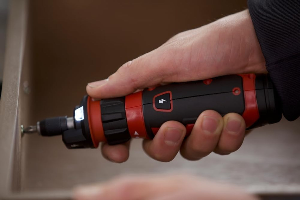 4V Rechargeable Cordless Screwdriver with Circuit Sensor Technology
