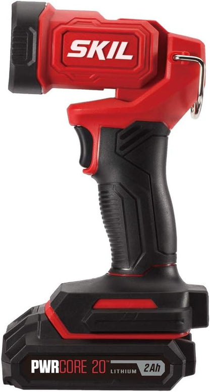 20V 4-Tool Combo Kit: 20V Cordless Drill/Driver, Reciprocating Saw, Circular Saw, and Spotlight.
