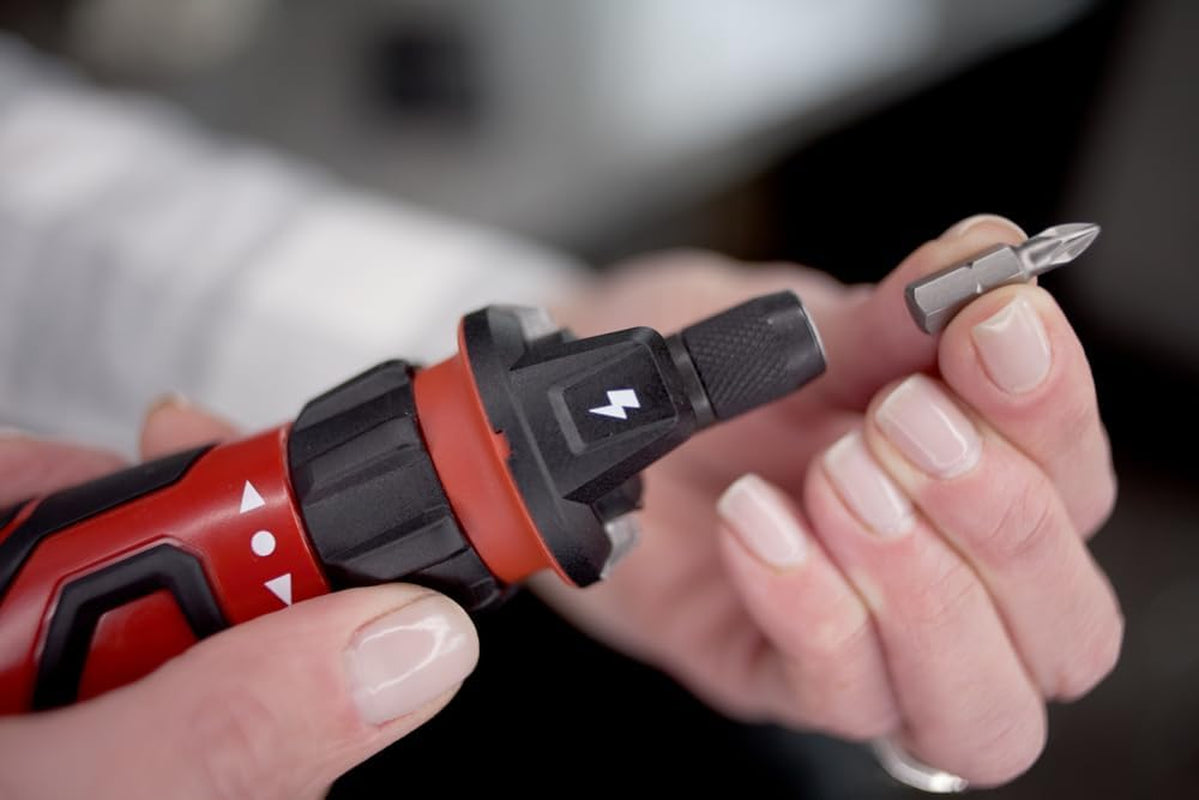 4V Rechargeable Cordless Screwdriver with Circuit Sensor Technology