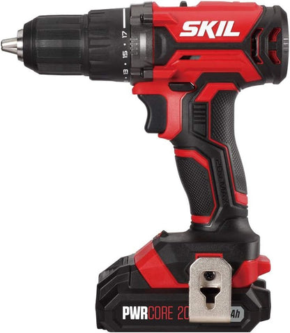 20V 4-Tool Combo Kit: 20V Cordless Drill/Driver, Reciprocating Saw, Circular Saw, and Spotlight.