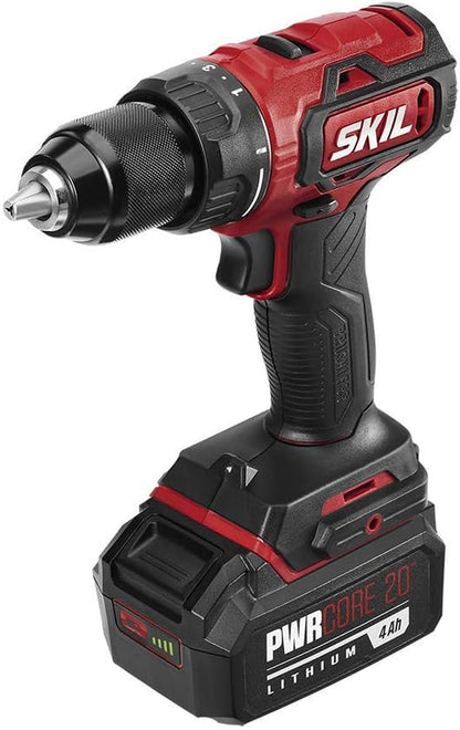2-Tool Combo Kit: 20V PWR CORE 20 Cordless Brushless Drill Driver and Cordless Circular Saw.