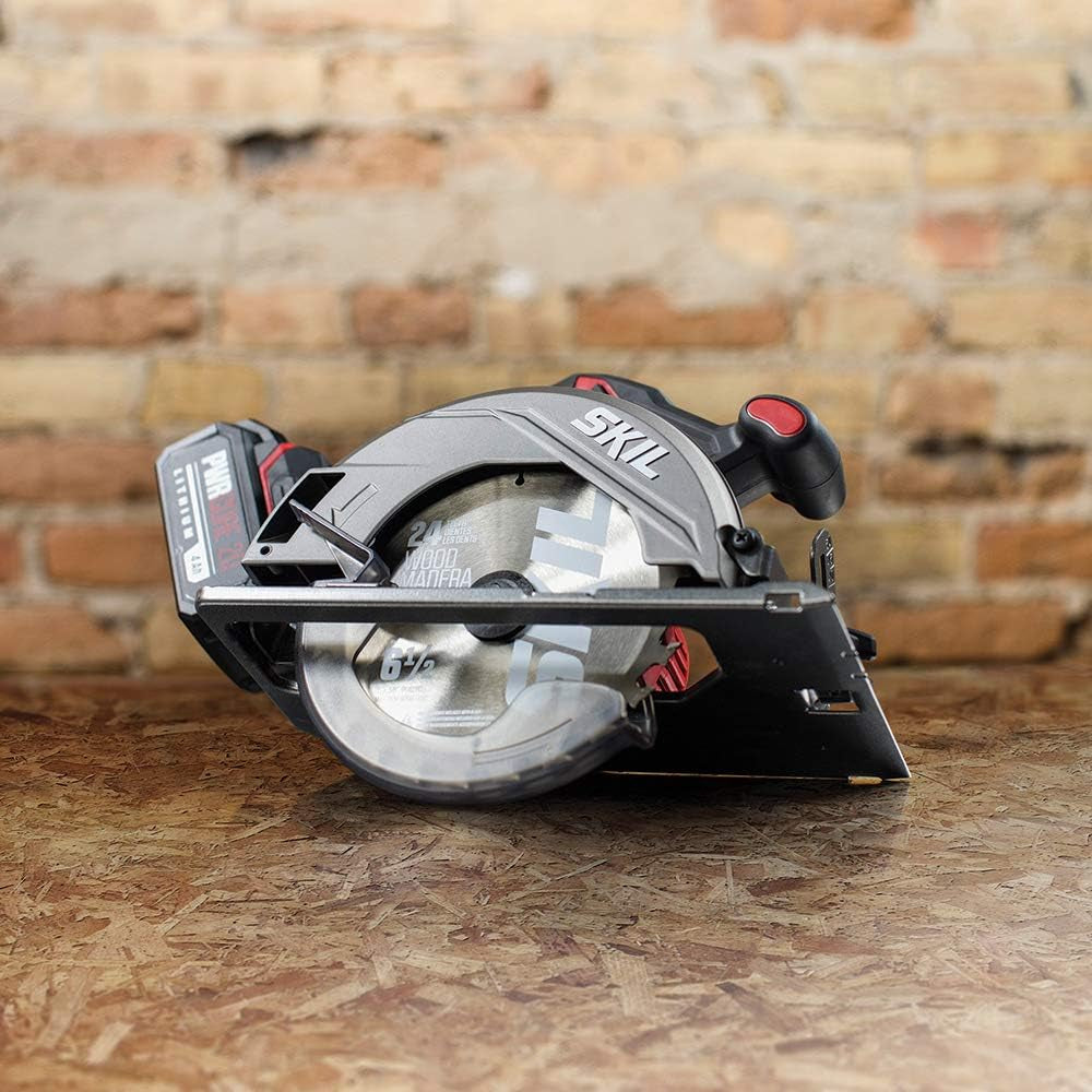 2-Tool Combo Kit: 20V PWR CORE 20 Cordless Brushless Drill Driver and Cordless Circular Saw.